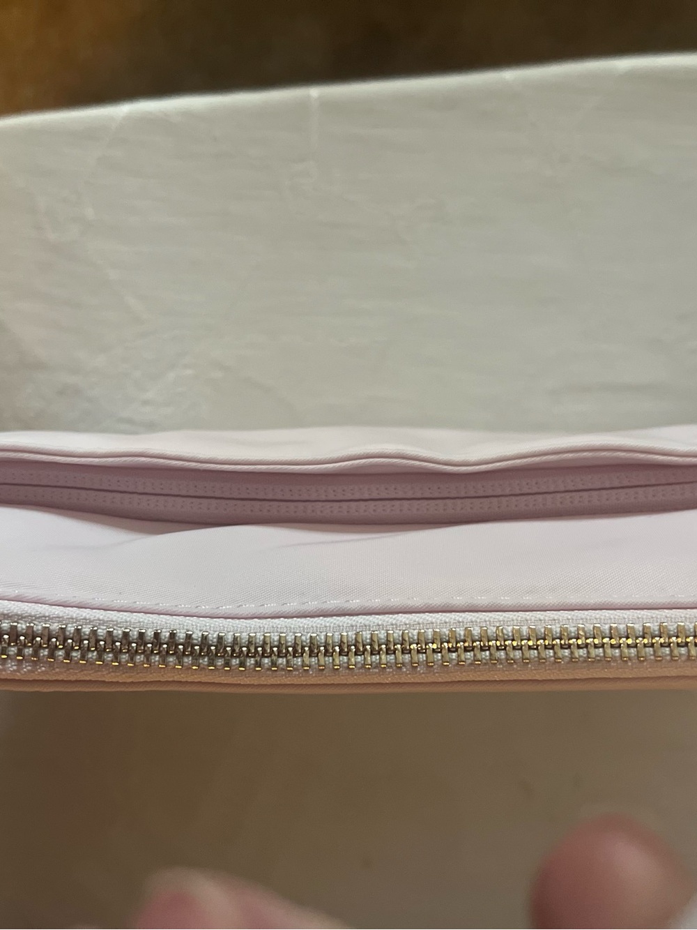 lululemon athletica Pale Pink Shoulder Bag with Gold Hardware - Picture 9 of 13